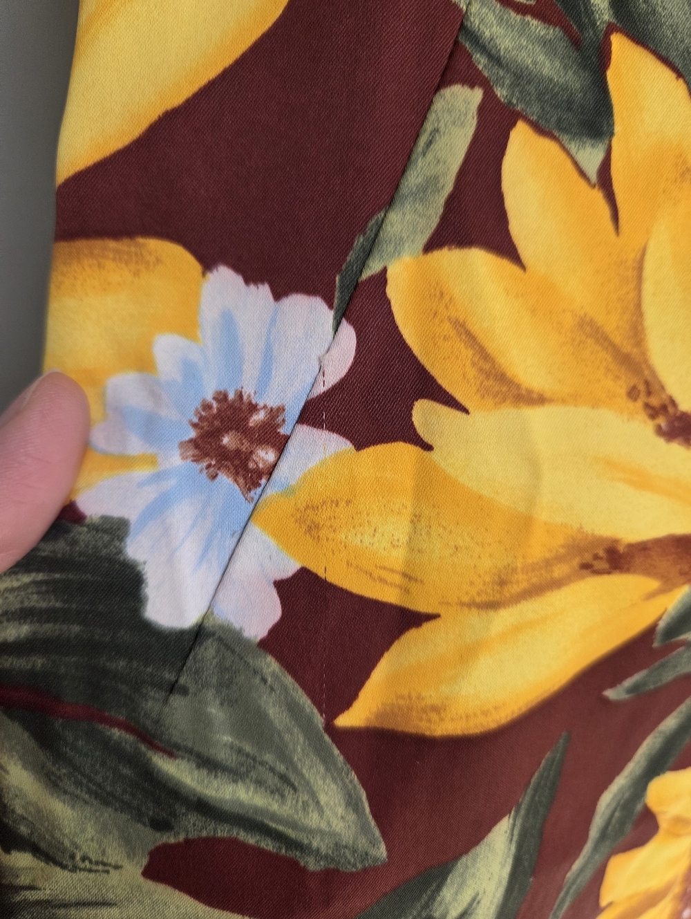 Dolce & Gabbana D&G Sunflower V-Neck Tank Dress Low Back Dress Size IT 42 US 6 - Picture 10 of 12